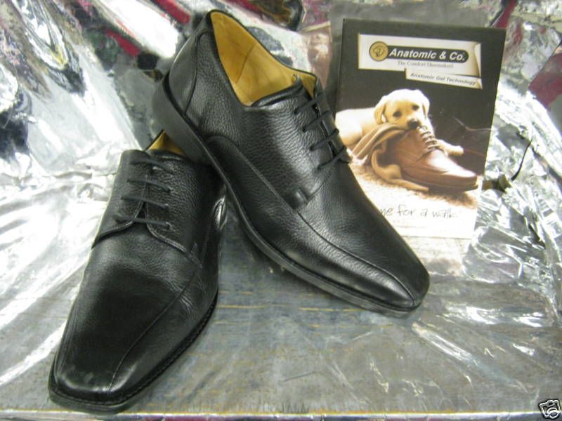 Anatomic & Co New Bonito Smart Black Leather Shoes  