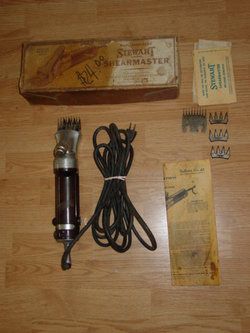 Stewart Shearmaster Shears Model 31 B 1 oster sheep shearing  