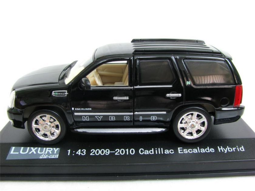 Luxury Diecast 2009 2010 Cadillac Escalade Hybrid 1/43  