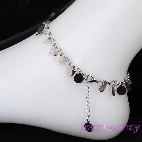 fashion chain Round Dangle anklet /ankle bracelet TA69  