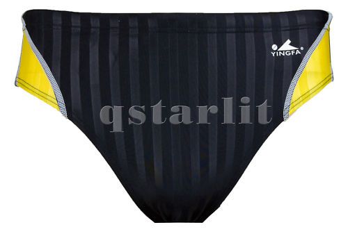 NEW MEN COMPETITION RACING AQUA BLADE SWIM BRIEF 34 XXL  