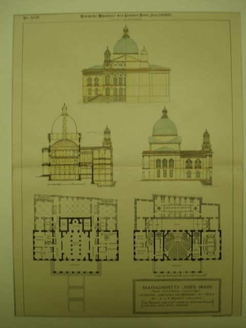  hand colored architectural plans and photos. St. Croix Architecture 