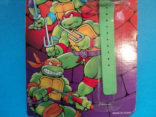 TMNT NINJA TURTLES RAPHAEL DIGITAL FLIP TOP WATCH IN BLISTER CHINA 