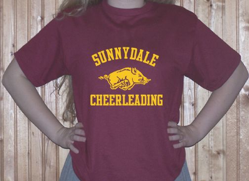 Sunnydale CHEERLEADING buffy the vampire slayer t SHIRT  