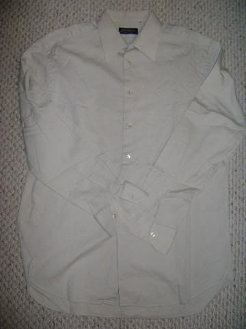 BARBERINI DRESS SHIRT 16 / 34 SHARP FROM ITALY.  