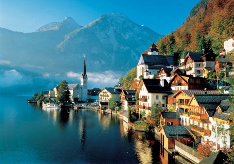 1000 Piece Jigsaw puzzles Hallstatt  