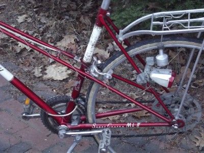 This is a 1975 Raleigh Super Course MKII Mixte sport Touring bike 