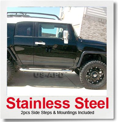 07 11 2011 Toyota Fj Cruiser S/S Nerf Bars  