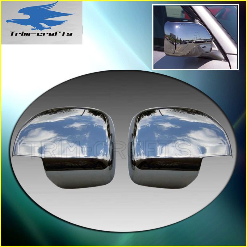 98 06 Chrome Toyota Land Cruiser Mirror Cap Cover 2PCs  