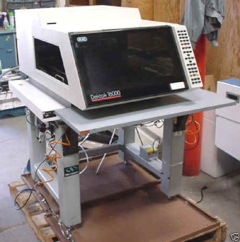 SLOAN DEKTAK 1600 Profilometer  