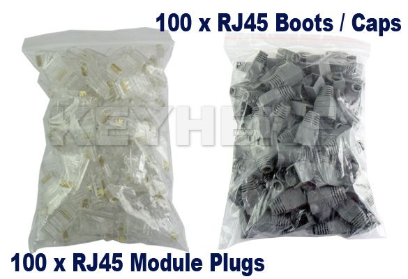 features 100 % brand new weight 315g rj45 8p8c modular plugs