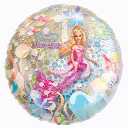 Barbie Mermaidia Insider Dangler Foil Balloon  