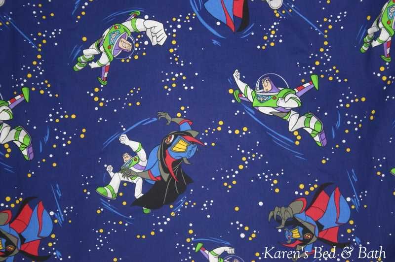 Toy Story Buzz Lightyear Zurg Galactic Battle Curtain Valance