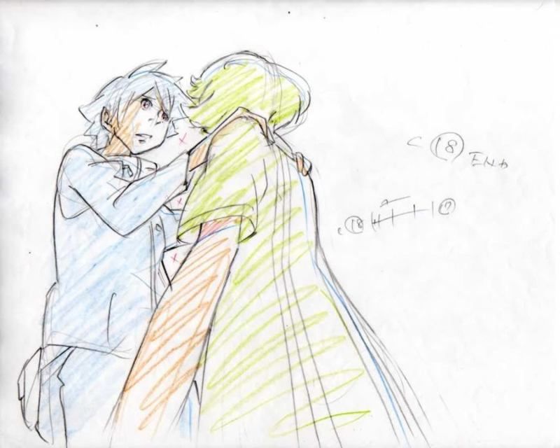 Anime Genga not Cel Eureka Seven #65  