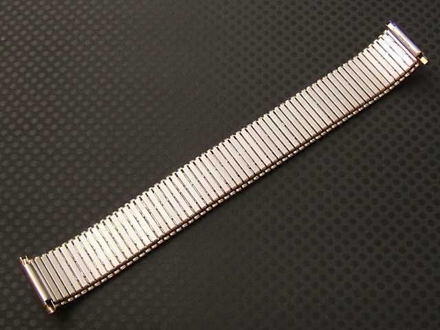 NOS Hirsch WIDE Gold gf 13/16 21mm Expansion Watch Band  