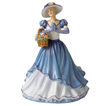 Royal Doulton Pretty Lady Figurine Happy Birthday 2011 Brand New