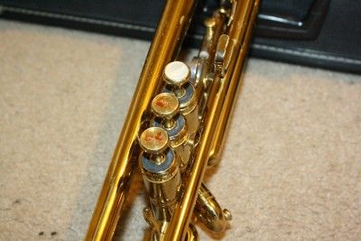 King Tempo II 601 USA Trumpet + Hard Case + Benge 7c Mouthpiece  