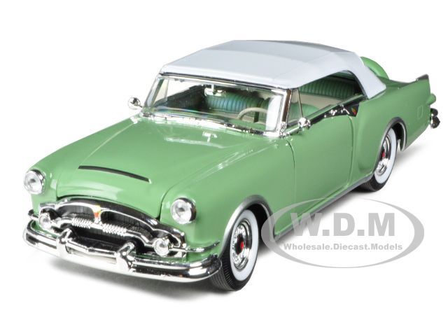   CARIBBEAN SOFT TOP GREEN 1/24 DIECAST MODEL CAR BY WELLY 24016HW