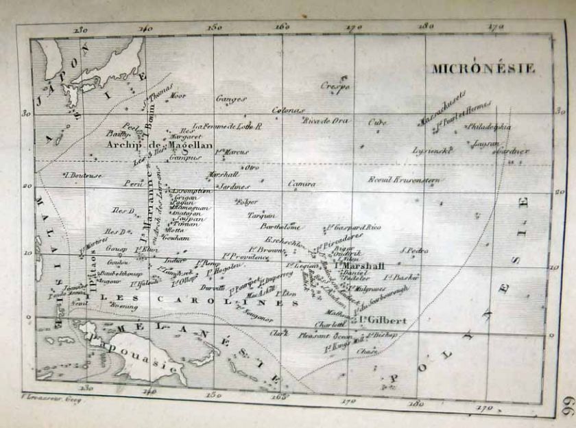 1840 Levasseur Miniature World Atlas 87 MAPS Fine Engraving, Scholarly 