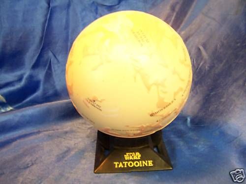 VINTAGE STAR WARS COLLECTIBLE TATOOINE SPHERE GLOBE  