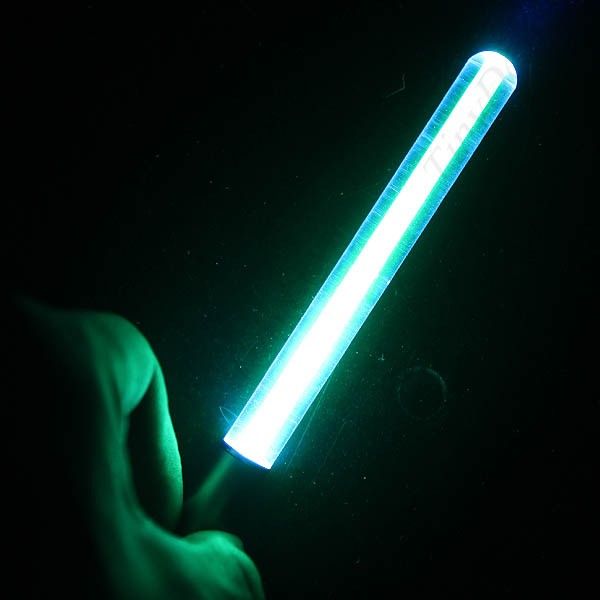 Mini Flashing LED w Key Chain Ring Wand Style FKCHLS01  