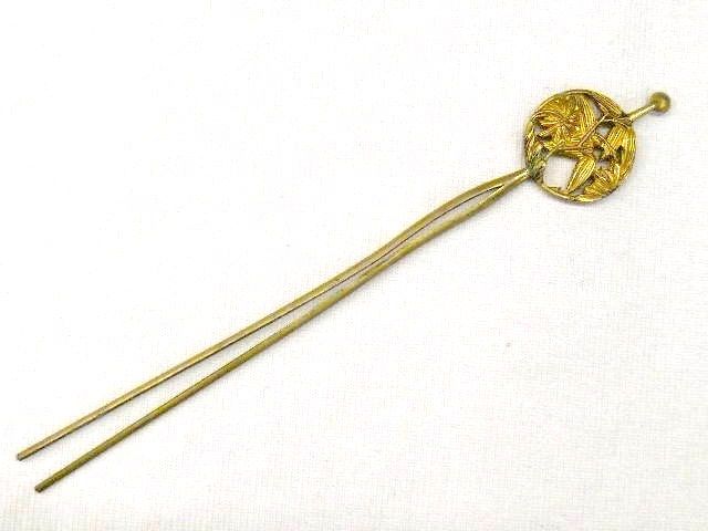 TAISHO Antique Kanzashi (Hairpin) w/Openwork R942  