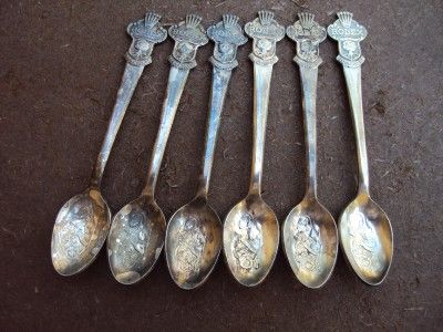 Vintage ROLEX BUCHERER OF SWITZERLAND SPOONS  