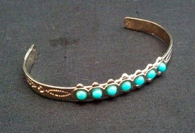 VTG Childs Souvenir Indian Cuff Bracelet Very Nice  