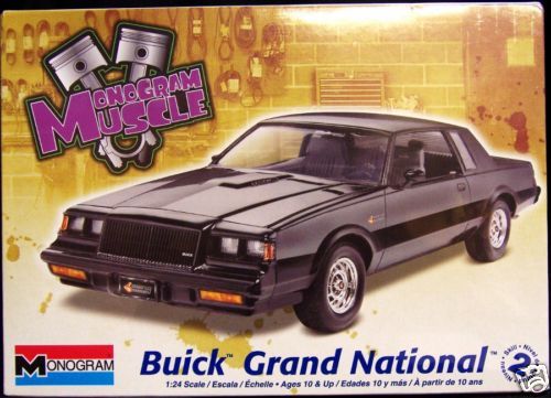 MONOGRAM 87 Buick Grand National Model Kit NEW 1/24th   