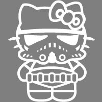 Star Wars Hello Kitty Stormtrooper  