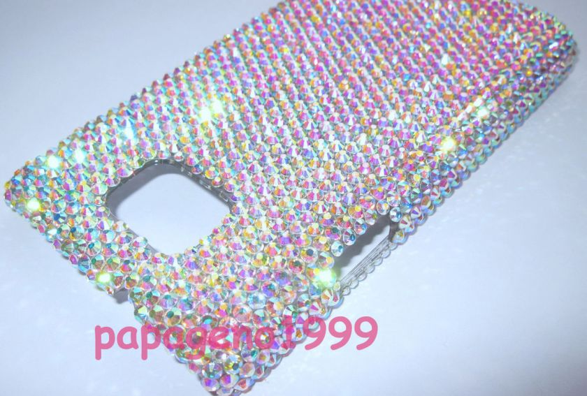   AB Swarovski Crystal Samsung Galaxy S2 / S II i9100 Back Case  