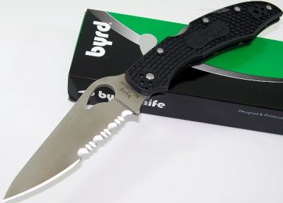 Spyderco Byrd Cara Cara 2 Serrated Super Sharp Lockback Folding Pocket 