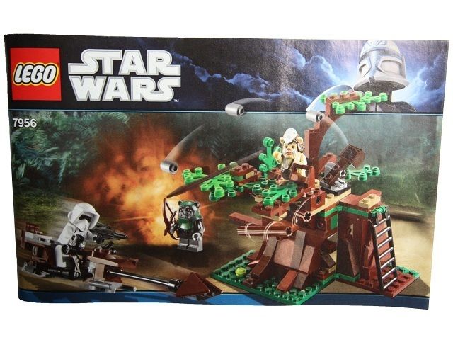 LEGO Instructions   Star Wars   Ewok Attack   7956   No Bricks   Class 