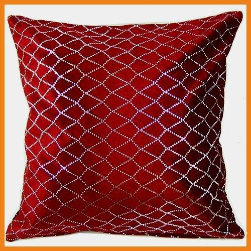   Rhombus Sequins Throw Pillow Case Cushion Cover Square 18  