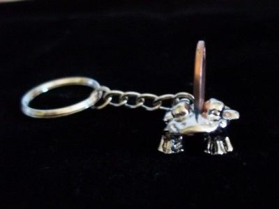 LUCKY PENNY FROG KEYCHAIN METAL CAR TRUCK AUTO  