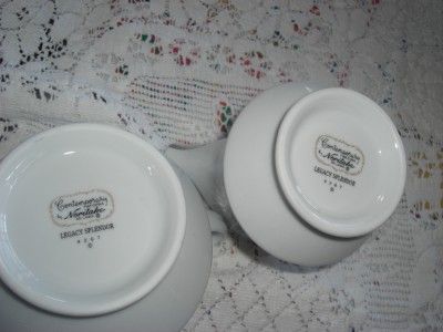 Vintage Noritake Legacy Splendor Sugar w Lid & Creamer  