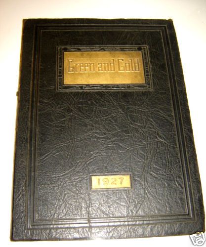 1927 GRANT HIGH SCHOOL YEARBOOK CEDAR RAPIDS, IOWA  