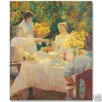 DON HATFIELD FIRST PICNICSOLD OUT NEW LITHOGRAPH  