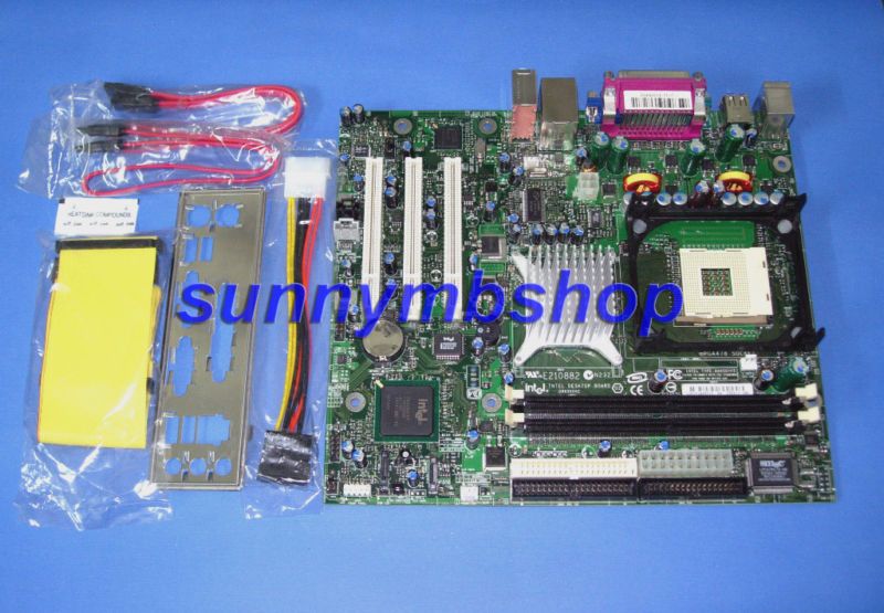 New Intel D865GVHZ Hazelton Motherboard PIV SKT 478 NIC  