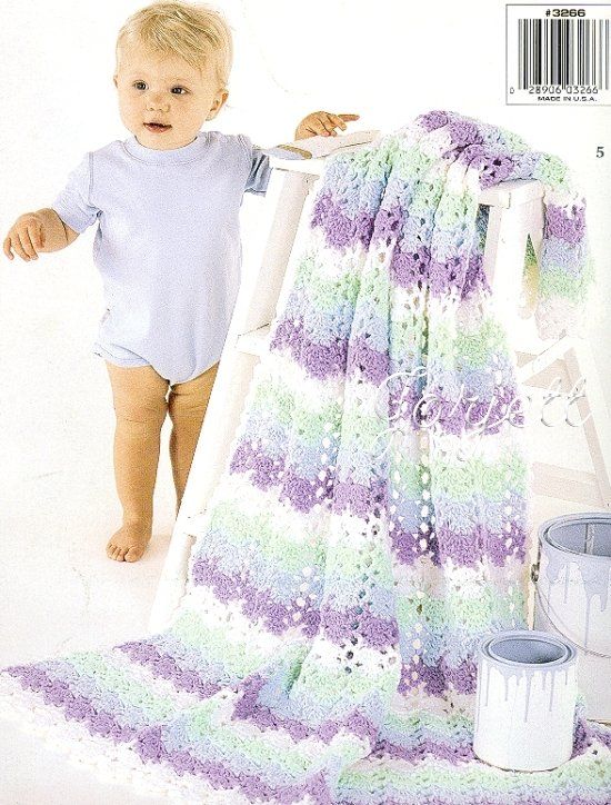 Color Me Cute Baby Afghans crochet patterns  