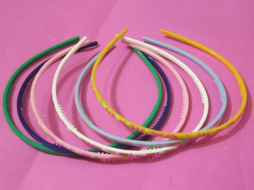 6pcs Girls Multi color Hair Band Headband AN28  