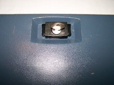 Glove Compartment Door w/Lock Blue 80   86 Ford Truck  