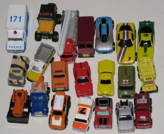   Machines 21 Cars Trucks Vehicles Misc Lot Delorean Joker Firetruck