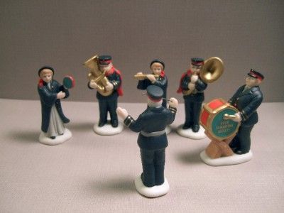 LEFTON COLONIAL VILLAGE #07329 GOOD SAMARITAN BAND   1989   NEW OLD 