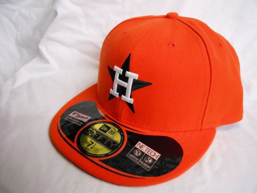 New Era 5950   Houston Astros CLASSIC COOP 1971 ORANGE   MLB Baseball 