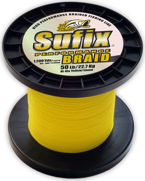   Performance Braid, Green, Yellow, and Metered Spools, BULK  