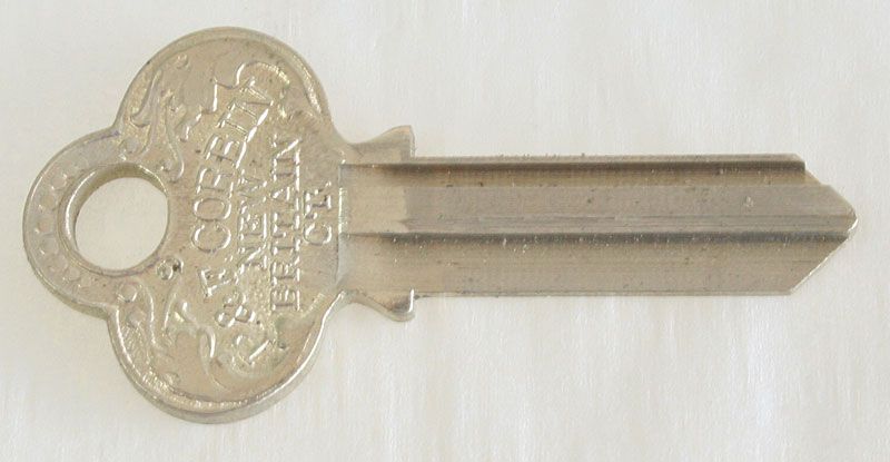 Corbin Original Scrollwork Head Key Blank X1 97 5  