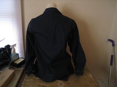   OVERALL STONE CUTTER NOS DENIM WORK CHORE PRISON JACKET SZ 42  