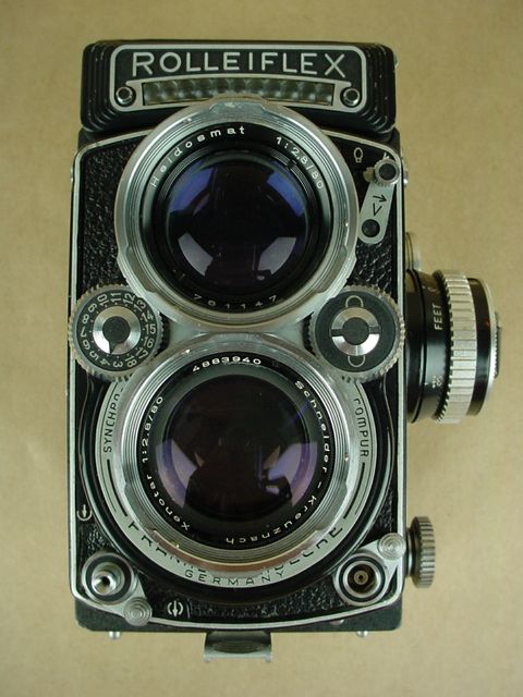 Rolleiflex 2.8E Xenotar w/Meter Profesisonal TLR 6x6  