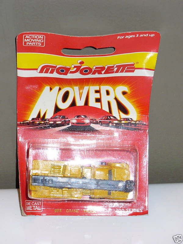 Majorette Movers 200 Series #283 Crane Truck  